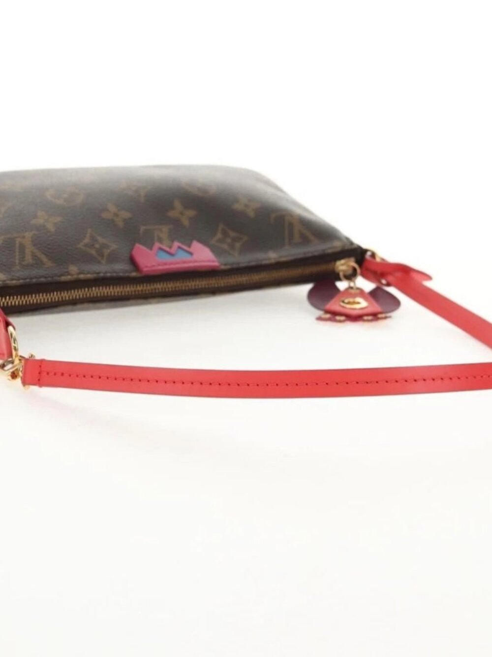 LOUIS VUITTON Monogram Totem Pochette Accessoires Pouch M41669 LV Auth 144884V - Picture 10 of 14